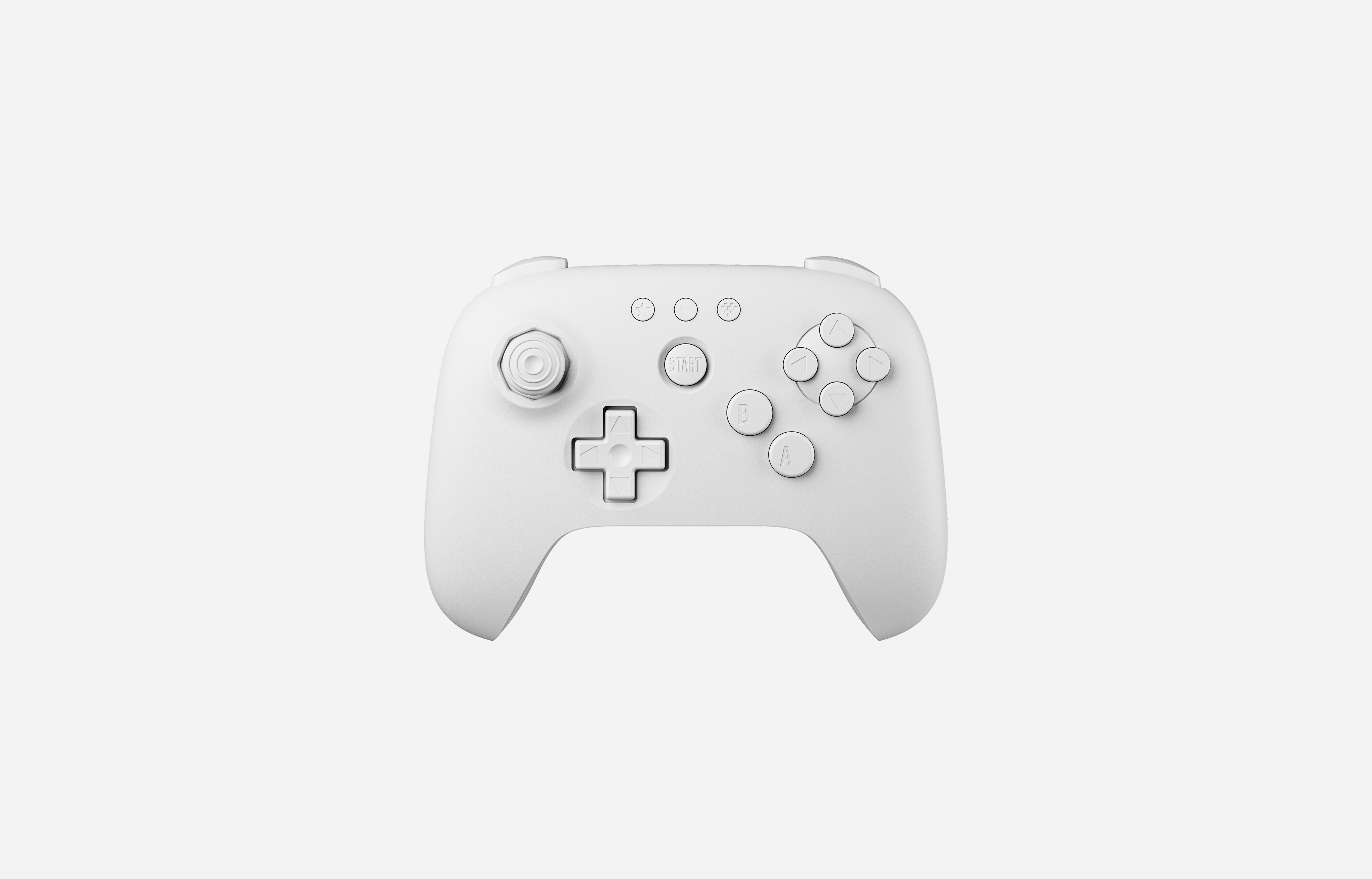 8BitDo 64 Bluetooth Controller - White