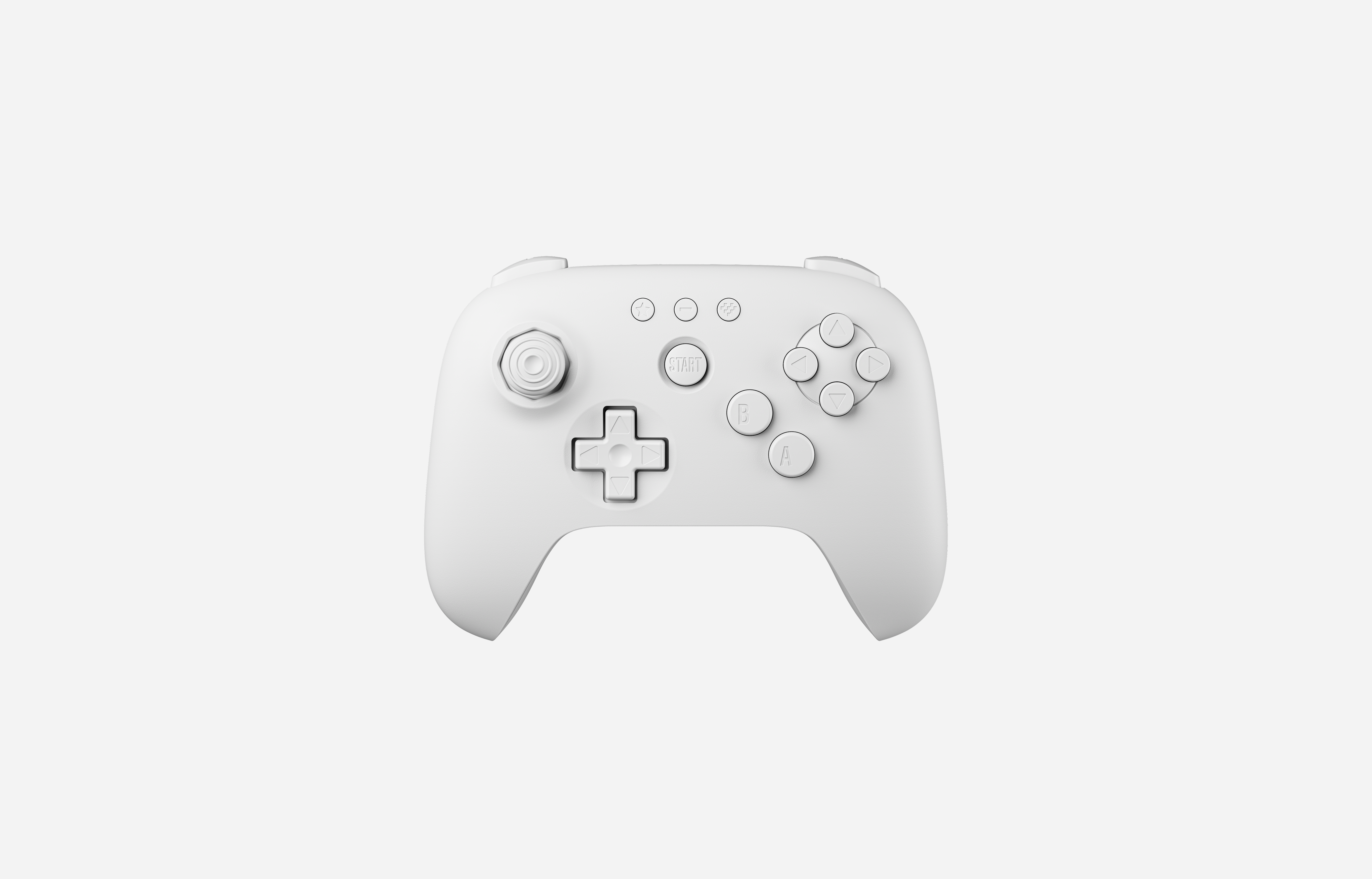 8BitDo 64 Bluetooth Controller - White